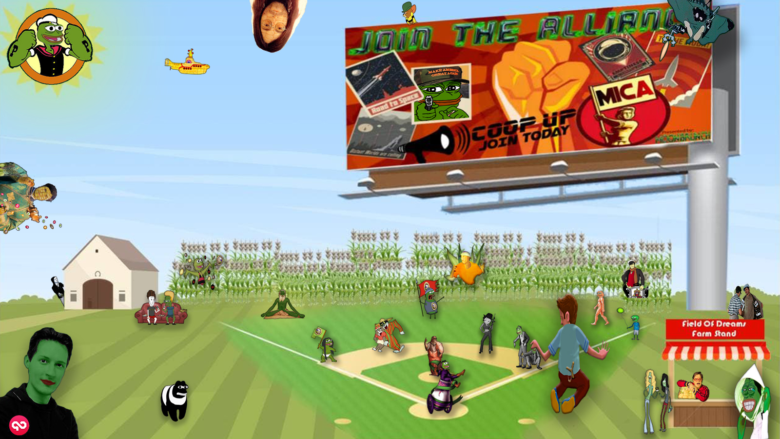 Na, field of dreams is tight
